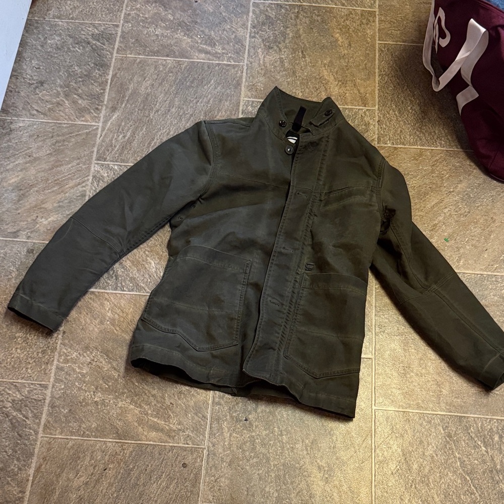 Men's Dark Green Military Field Jacket